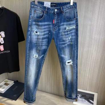 [디스퀘어드]Dsquared2 2024 Mens Casual Denim Jeans - 디스퀘어드2 2024 남성 캐쥬얼 데님 청바지 Dsq0054x.Size(28 