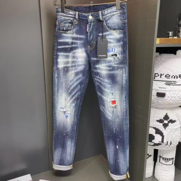 [디스퀘어드]Dsquared2 2024 Mens Casual Denim Jeans - 디스퀘어드2 2024 남성 캐쥬얼 데님 청바지 Dsq0053x.Size(28 