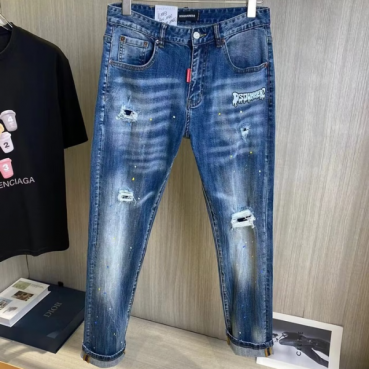 [디스퀘어드]Dsquared2 2024 Mens Casual Denim Jeans - 디스퀘어드2 2024 남성 캐쥬얼 데님 청바지 Dsq0049x.Size(28 