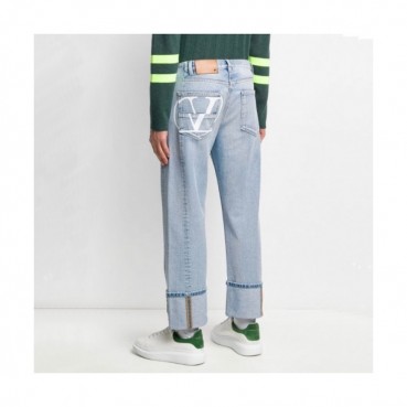 Valentino 2021 Mens Logo Denim Jeans - 발렌티노 2021 남성 로고 데님 청바지 Val0459x.Size(30 