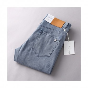 [페라가모]Ferragamo 2021 Mens Basic Business Denim Jeans - 페라가모 2021 남성  베이직 비지니스 데님 청바지 Fer0320x.Size(29 