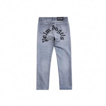 Palm Angels 2020 Mens Logo Casual Denim Pants - 팜 엔젤스 2020 남성 로고 캐쥬얼 데님 팬츠 Pam0058x.Size(30 