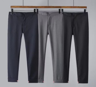 [톰브라운]Thom Browne 2023 Mens Business Cotton Slacks - 톰브라운 2023 남성 비지니스 코튼 슬랙스 Tho01086x.Size(30 