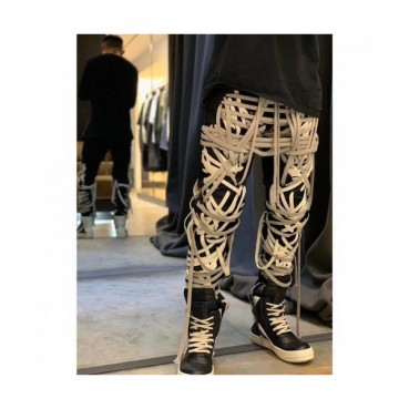 [릭오웬스]Rick Owens 2020 Mens Logo Cotton Pants - 릭오웬스 2020 남성 로고 코튼 팬츠 Ric0051x.Size(m 