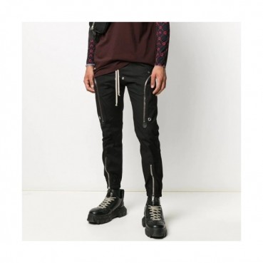 [릭오웬스]Rick Owens 2020 Mens Logo Cotton Pants - 릭오웬스 2020 남성 로고 코튼 팬츠 Ric0051x.Size(m 