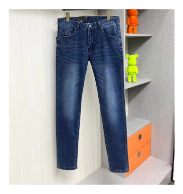 [몽클레어]Moncler 2022 Mens Casual Logo Denim Jeans - 몽클레어 2022 남성 캐쥬얼 로고 데님 청바지 Moc01861x.Size(30 