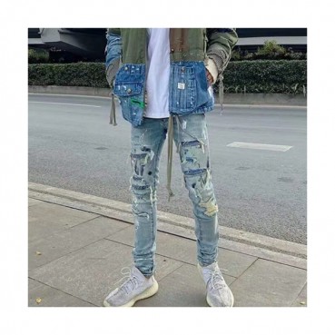 [아미리]Amiri 2020 Mens Trendy Denim Pants - 아미리 2020 남성 트렌디 데님 팬츠 Ami0126x.Size(28 