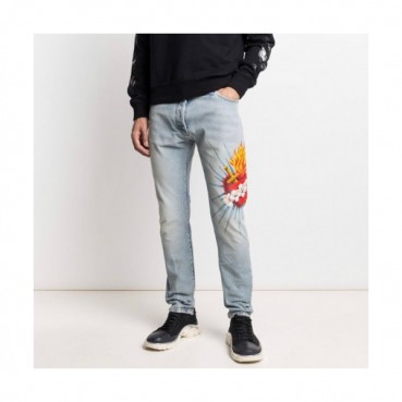 [오프화이트]Off-white 2020 Mens Logo Denim Jeans 