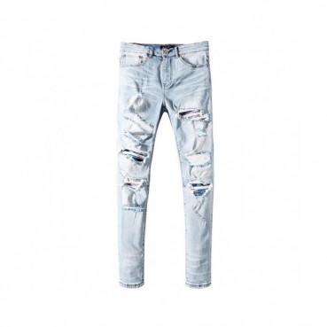 [아미리]Amiri 2020 Mens Trendy Denim Pants - 아미리 2020 남성 트렌디 데님 팬츠 Ami0107x.Size(29 