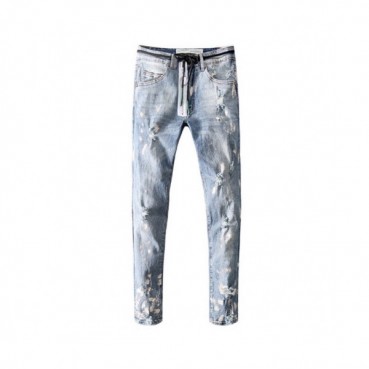 [오프화이트]Off-white 2020 Mens Logo Denim Jeans 