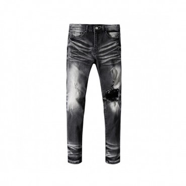 [아미리]Amiri 2020 Mens Trendy Denim Pants - 아미리 2020 남성 트렌디 데님 팬츠 Ami0103x.Size(29 