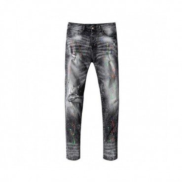[아미리]Amiri 2020 Mens Trendy Denim Pants - 아미리 2020 남성 트렌디 데님 팬츠 Ami0102x.Size(29 