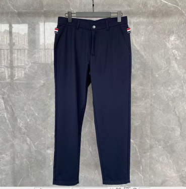 [톰브라운]Thom Browne Mens Business Cotton Slacks - 톰브라운 남성 비지니스 코튼 슬랙스 Tho0852x.Size(30 