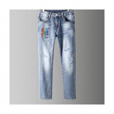 [버버리]Burberry 2020 Mens Business Classic Denim Jeans - 버버리 2020 남성 비지니스 클래식 청바지 Bur02760x.Size(30 