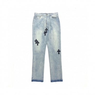 [크롬하츠]Chrom Hearts 2020 Mens Casual Denim Jeans - 크롬하츠 2020 남성 캐쥬얼 데님 청바지 Chr0135x.Size(s 