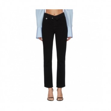 [매장판]Alexsander Wang 2020 Womens Logo Classic Denim Pants - 알렉산더왕 2020 여성 로고 클래식 청바지 Alw0091x.Size(25 