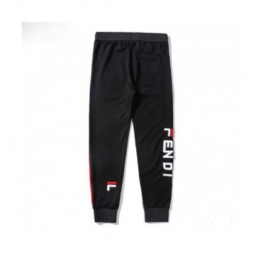 [펜디]Fendi 2020 Mens Casual Initial Logo Casual Training Cotton Pants - 펜디 2020 남성 캐쥬얼 이니셜 로고 캐쥬얼 트레이닝 코튼 팬츠 Fen0669x.Size(m 
