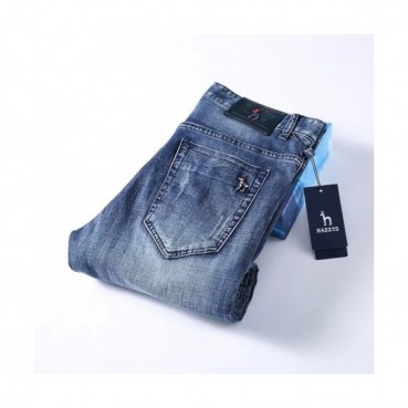 Hazzys Mens Blue Jeans - 헤지스 2020 남성 블루 청바지 Haz16x