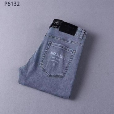 [프라다]Prada 2023 Mens Casual Classic Denim Jeans - 프라다 2023 남성 캐쥬얼 클래식 청바지 PRA02469x.Size(29 