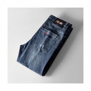 [매장판]Fendi 2020 Mens Classic Denim Jeans - 펜디 2020 남성 클래식 데님 청바지 Fen0659x.Size(30 