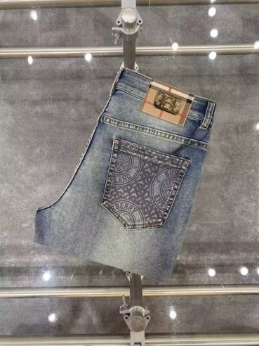 [버버리]Burberry 2024 Mens Business Logo Denim Jeans - 버버리 2024 남성 비지니스 로고 데님 청바지 Bur0215x.Size(29