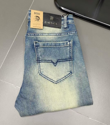 Diesel 2025 Mens Casual Slim-fit Denim Jeans 