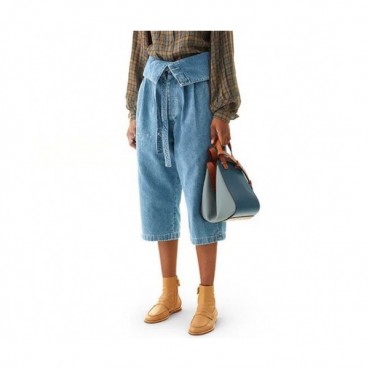 Loewe Womens Trendy Denim Jeans - 로에베 여성 트렌디 청바지 