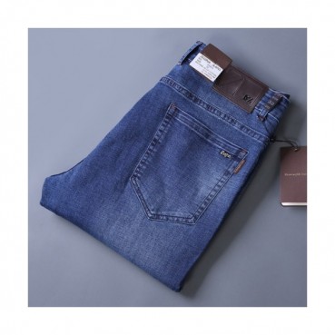 Ermenegildo Zegna 2019 Mens Casual Logo Denim Jeans - 에르메네질도 제냐 2019 남성 캐쥬얼 로고 데님 청바지 Zeg0135x.Size(29 