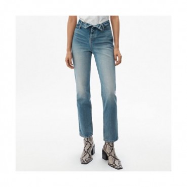 Alexsander Wang Womens Logo Classic Denim Pants - 알렉산더왕 2020 여성 로고 클래식 데님 팬츠 Alw0071x.Size(26 