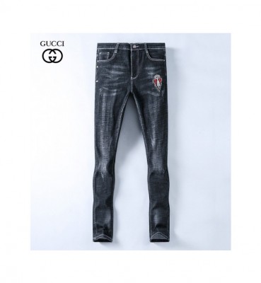 [구찌]Gucci 2020 Mens Casual Initial Logo Denim Pants - 구찌 2020 남성 캐쥬얼 이니셜 로고 데님 팬츠 Guc01960x.Size(29 