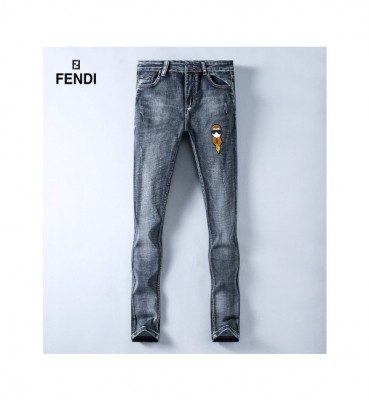 [매장판]Fendi 2019 Mens Classic Denim Jeans - 펜디 2019 남성 클래식 데님 청바지 Fen0493x.Size(29 