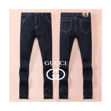 [구찌]Gucci 2019 Mens Casual Initial Logo Denim Pants - 구찌 2019 남성 캐쥬얼 이니셜 로고 데님 기모 팬츠 Guc01893x.Size(29 