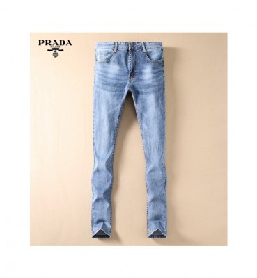 Prada 2019 Mens Classic Logo Denim Pants - 프라다 2019 남성 클래식 로고 데님 팬츠 Pra0852x.Size(29 