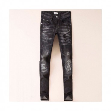 Burberry 2019 Mens Casual Graffity Denim Pants - 버버리 2019 남성 캐쥬얼 그래피티 데님 팬츠 Bur01520x.Size(28 