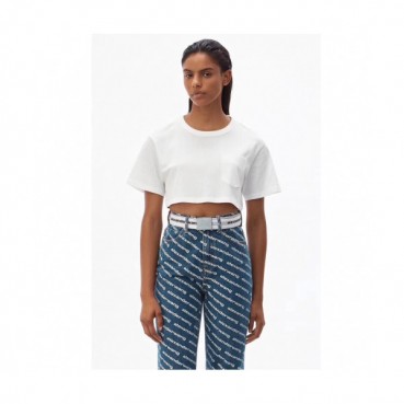 Alexsander Wang Womens Logo Classic Denim Pants - 알렉산더왕 2019 여성 로고 클래식 데님 팬츠 Alw0036x.Size(s 