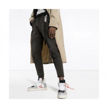 Off-White 2019 Mens Logo Denim Pants 