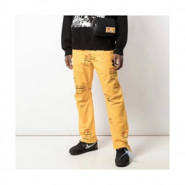 Off-White 2019 Mens Logo Denim Pants 