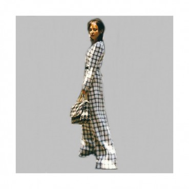 Chanel Womens Coco Trendy Tweed Pants - 샤넬 여성 코코 드렌디 트위드 
