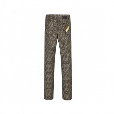 Fendi 2019 Mens Classic Slim Fit Pants - 펜디 2019 남성 클래식 슬림핏 팬츠 Fen0366x.Size(30 