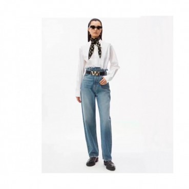 Alexsander Wang Womens Classic Denim Pants - 알렉산더왕 2019 여성 로고 클래식 데님 팬츠 Alw0018x.Size(25 