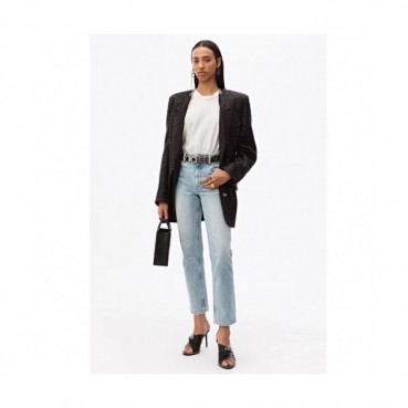 Alexsander Wang Womens Classic Denim Pants - 알렉산더왕 2019 여성 로고 클래식 데님 팬츠 Alw0012x.Size(25 