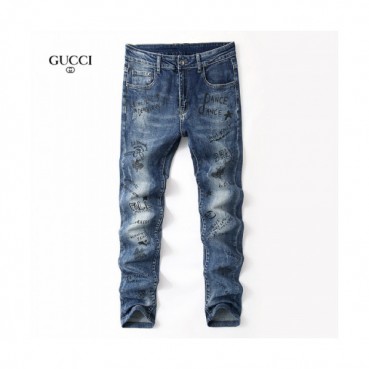 Gucci 2019 Mens Business G Logo Denim Pants - 구찌 2019 남성 비지니스 G로고 데님팬츠 Guc0133x.Size(29 