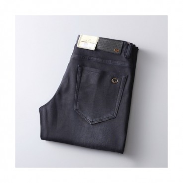 Gucci 2019 Mens Business G Logo Denim Pants - 구찌 2019 남성 비지니스 G로고 데님팬츠 Guc01326x.Size(29 