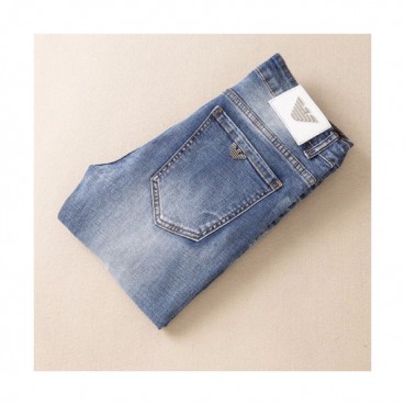 Armani 2019 Mens Casual Logo Denim Pants - 알마니 2019 남성 캐쥬얼 로고 데님 팬츠 Arm0230x.Size(28 
