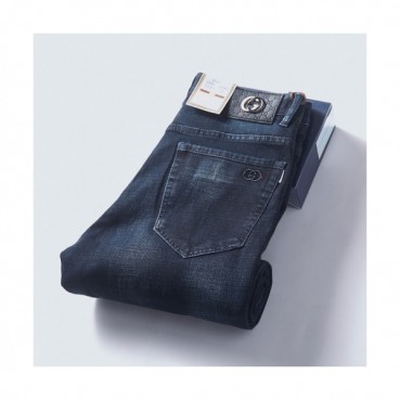 Gucci 2019 Mens Business G Logo Denim Pants - 구찌 2019 남성 비지니스 G로고 데님팬츠 Guc01255x.Size(29 