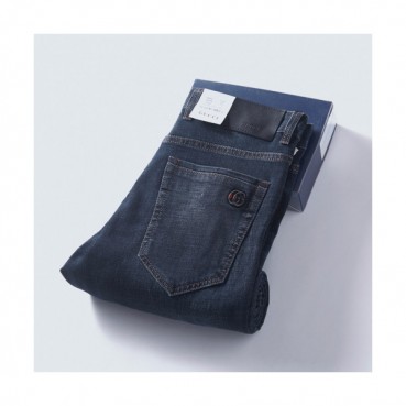 Gucci 2019 Mens Business G Logo Denim Pants - 구찌 2019 남성 비지니스 G로고 데님팬츠 Guc01252x.Size(29 
