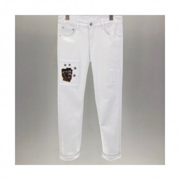 Versace 2019 Mens Medusa Logo Denim Pants - 베르사체 남성 메두사 로고 데님 팬츠 Ver0248x.Size(28 