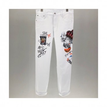 Versace 2019 Mens Medusa Logo Denim Pants - 베르사체 남성 메두사 로고 데님 팬츠 Ver0247x.Size(28 