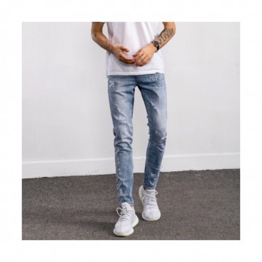 Off white 2019 Mens Logo Denim Pants - 오프화이트 남성 로고 데님 팬츠 Off0089x.Size(28 