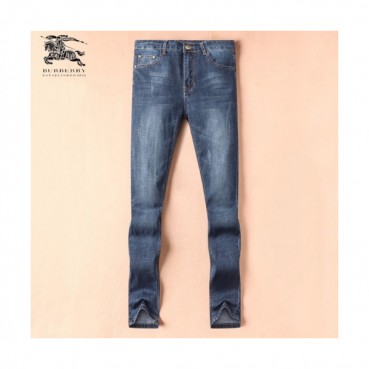 [클래식]Burberry 2019 Mens Logo Slim Fit Denim Pants - 버버리 남성 로고 슬림핏 데님 팬츠 Bur0740x.Size(29 